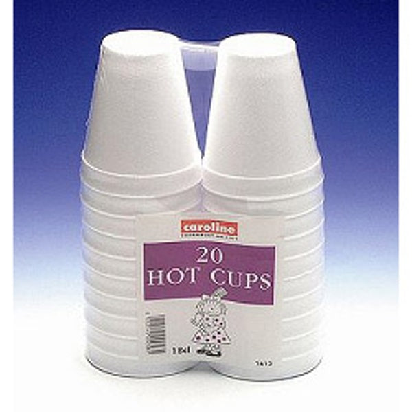 Caroline Insulated 20 Hot Cups 7oz Caroline Insulated 20 Hot Cups 7oz